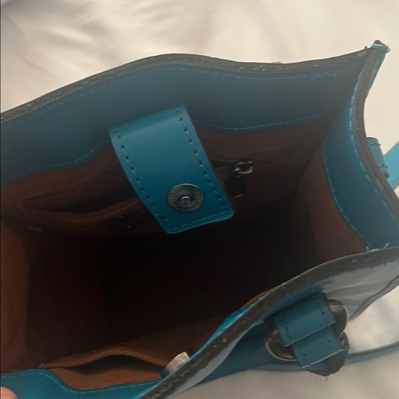 Patricia Nash Vibrant Blue Crossbody Bag - Picture 4 of 6